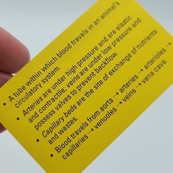 AP Biology Flash Cards Cliffs Notes # 756 - Picture 9 of 10